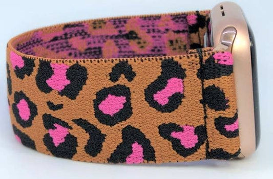 Does tan and pink cheetah nylon Apple Watch band is 42/44 mm