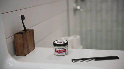 Duke Cannon News Anchor Forming Cream: Medium hold, matte finish hair styling cream. Sizes available: 4 oz.