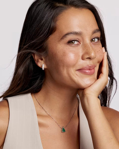 Colette Large Gold Hoop by Kendra Scott shown; large size available; classic gold finish and timeless hoop design.