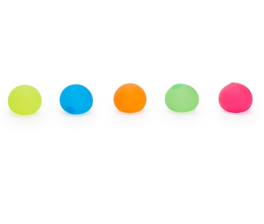 Blob Squishy Balls are available in a vibrant assortment of five colors: lime green, sky blue, orange, mint green, and hot pink. These balls are incredibly squishy and enjoyable to play with. Available in one standard size suitable for all ages.