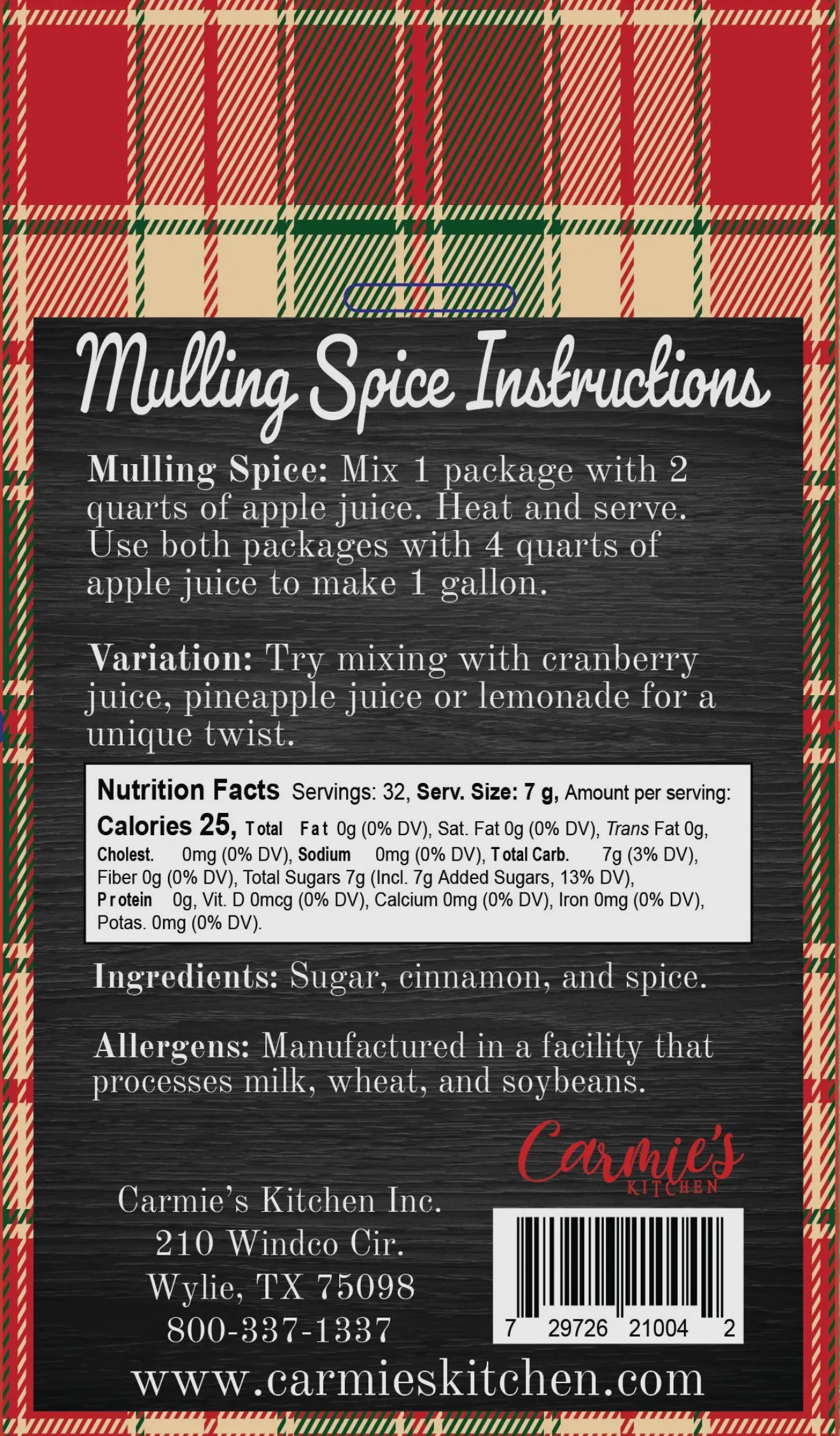 Mulling Spiced Cider Gift Box