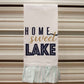 Home Sweet Lake Ruffle Hand Towel