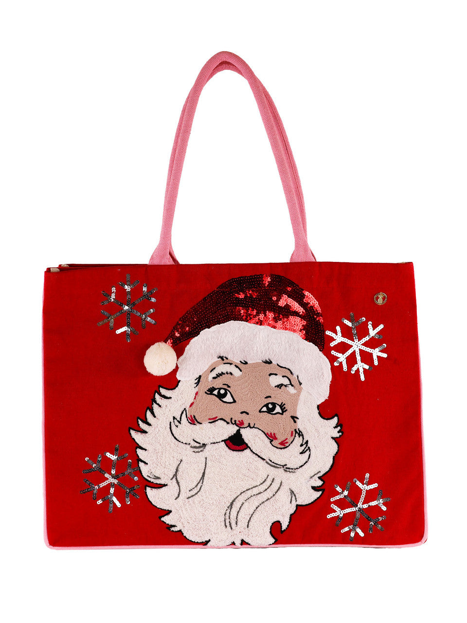 Holiday Sequin Tote