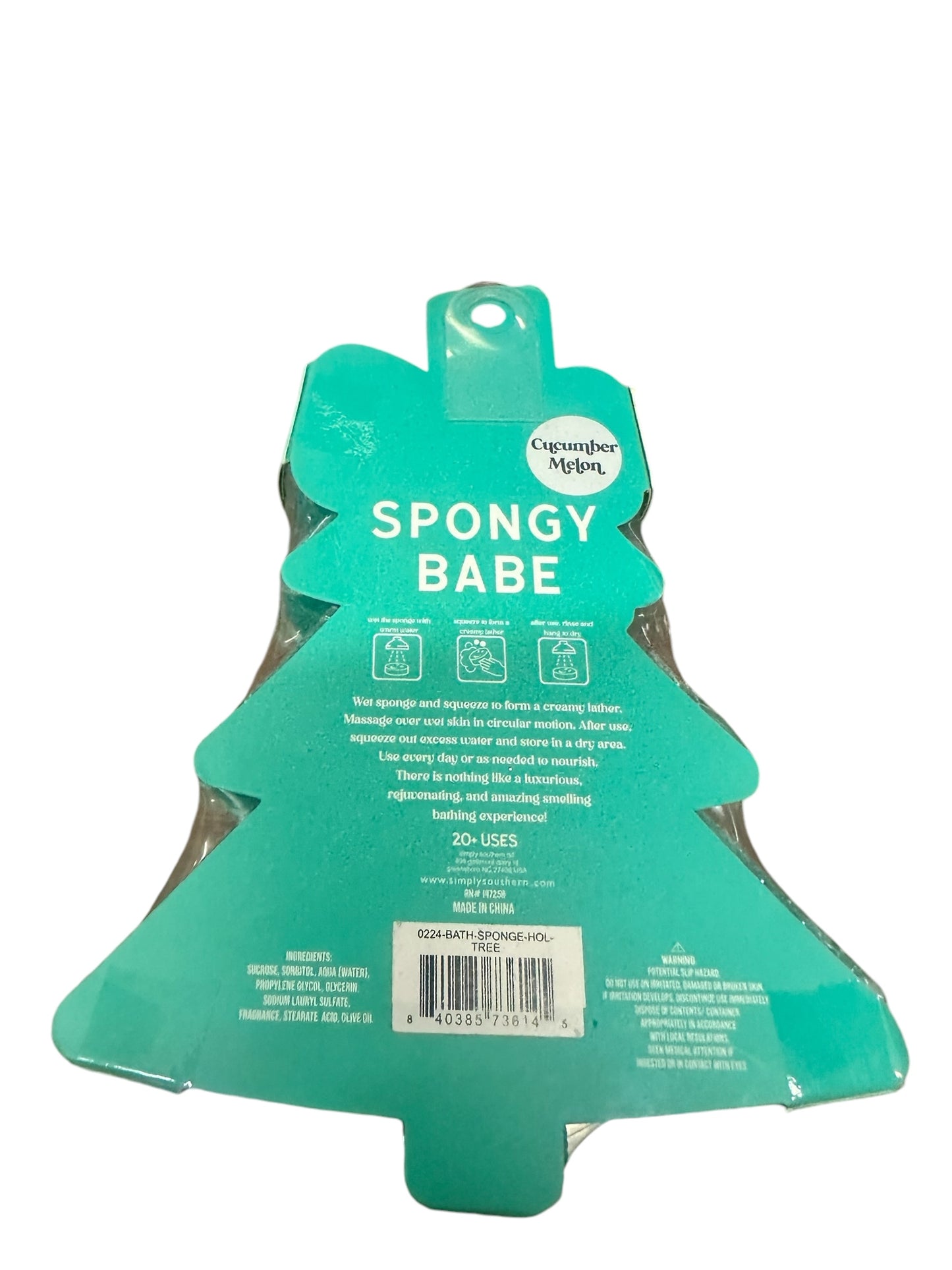 Bath Sponge Holiday