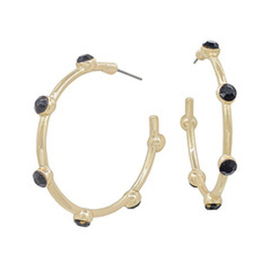 Travis Black Earrings