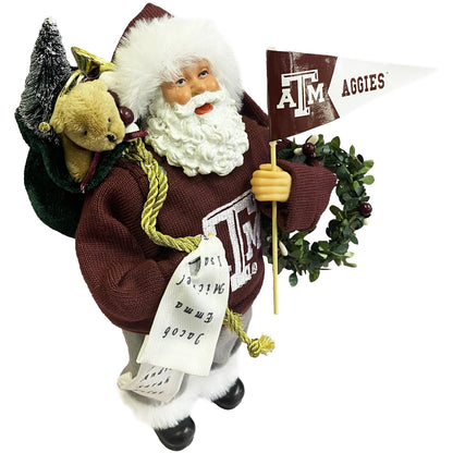 12" Texas A&M Proud Santa