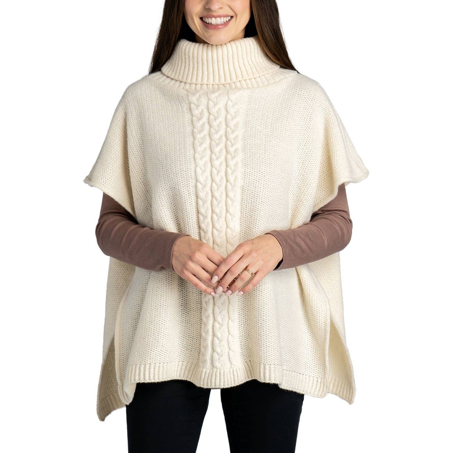 Jack & Missy Park City Poncho Gray