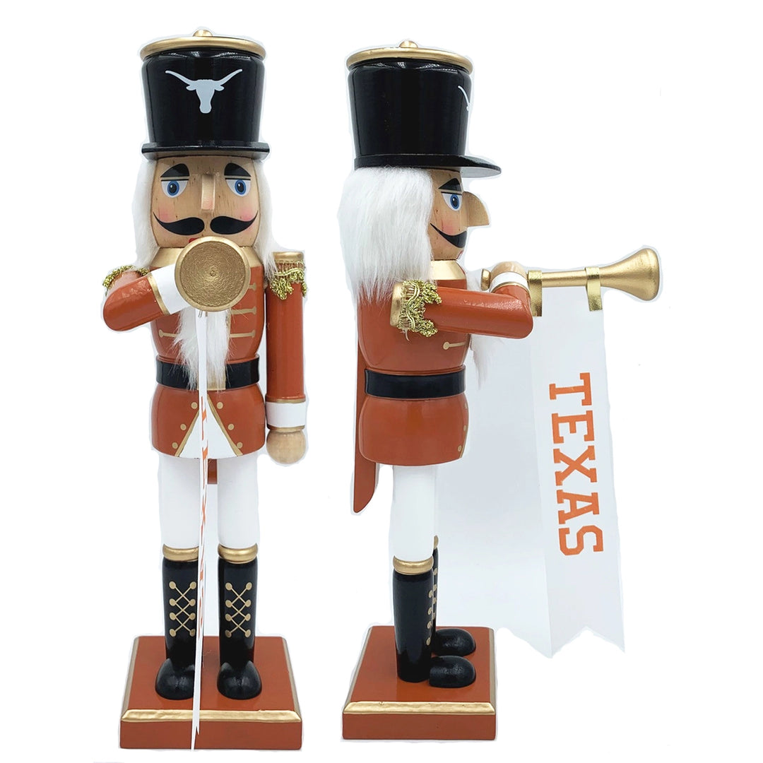14″ Texas Longhorns Bugler Nutcracker.