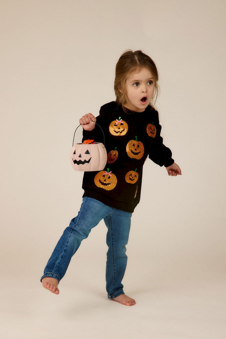 Mini Halloween Treat Bucket shown; available in 3 styles and multiple sizes.