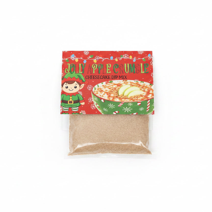 Carmies Holiday Collection Apple Crumble Cheesecake Dip mix packet.