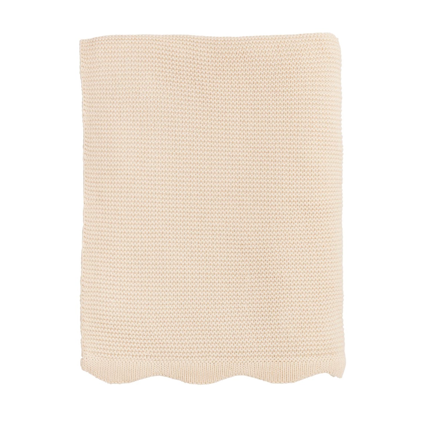 Scalloped Throw Blanket