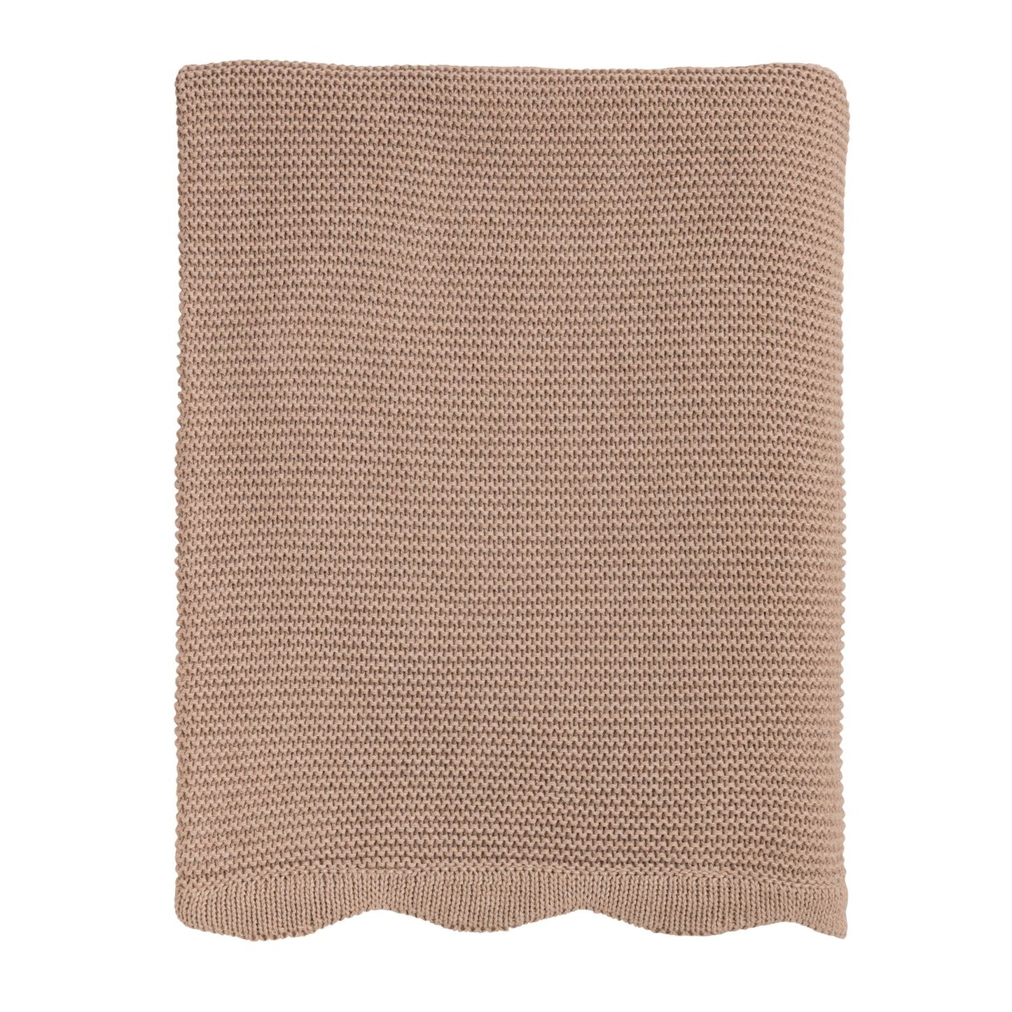 Scalloped Throw Blanket