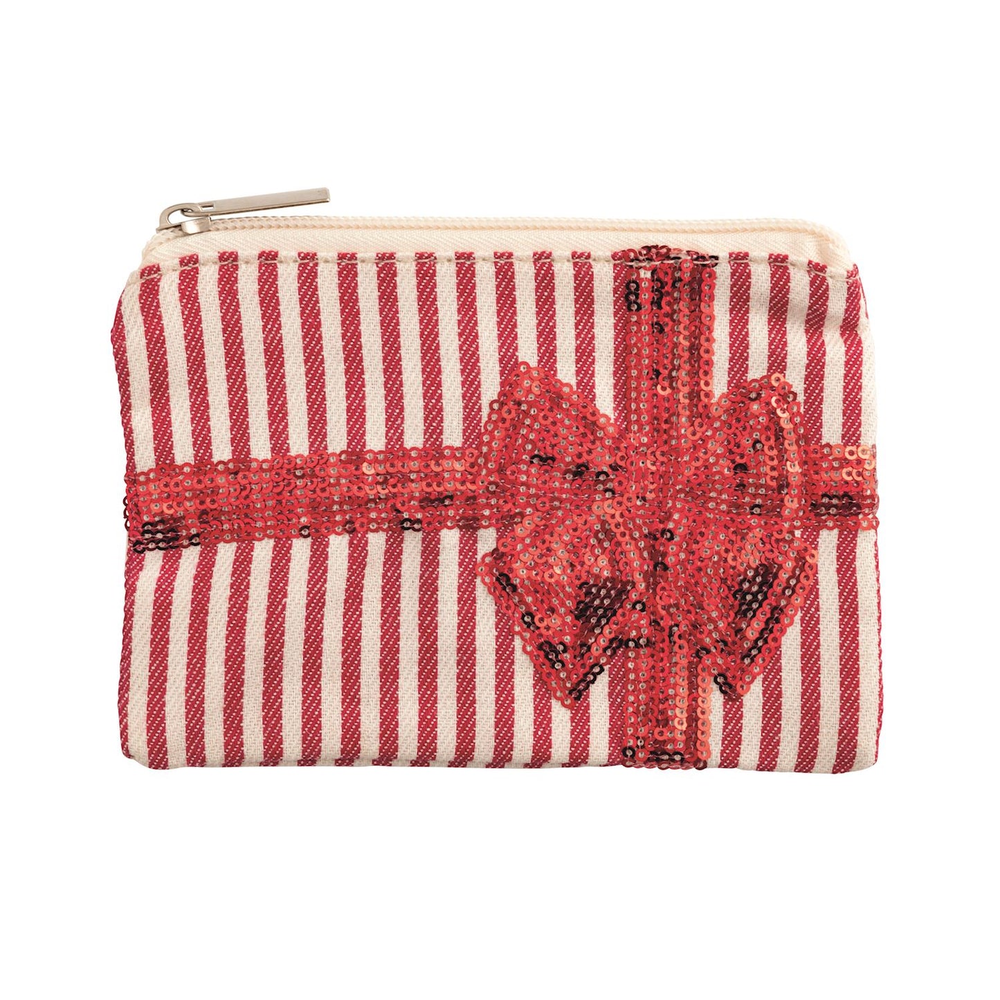 Christmas Sequin Zip Pouches