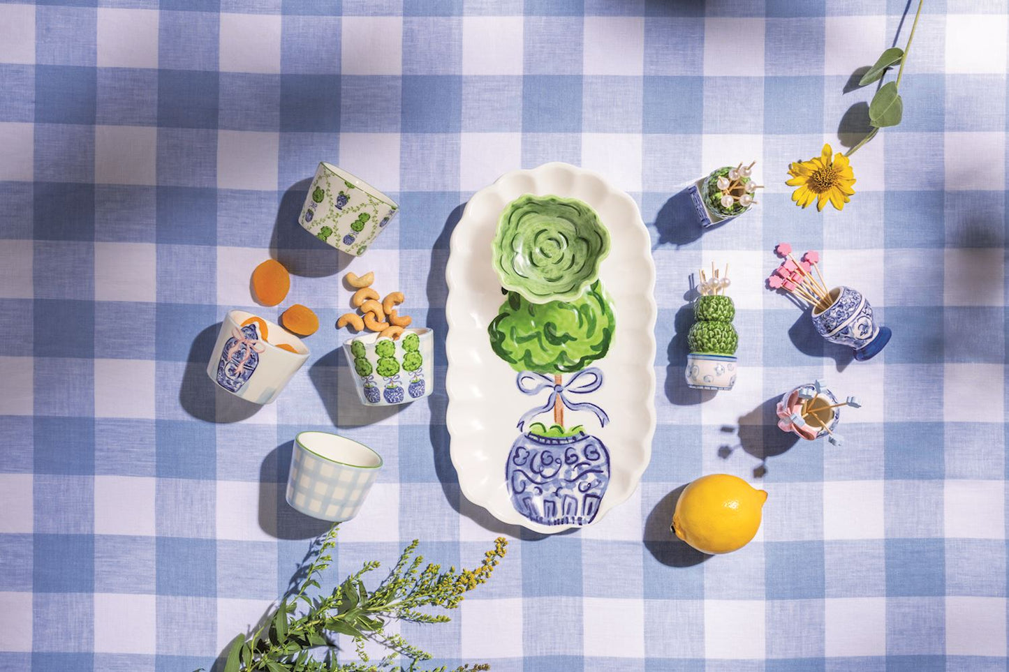 Topiary Ramekin Set