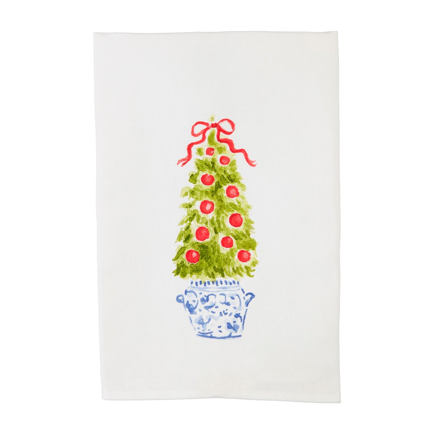 Christmas Topiary Towels