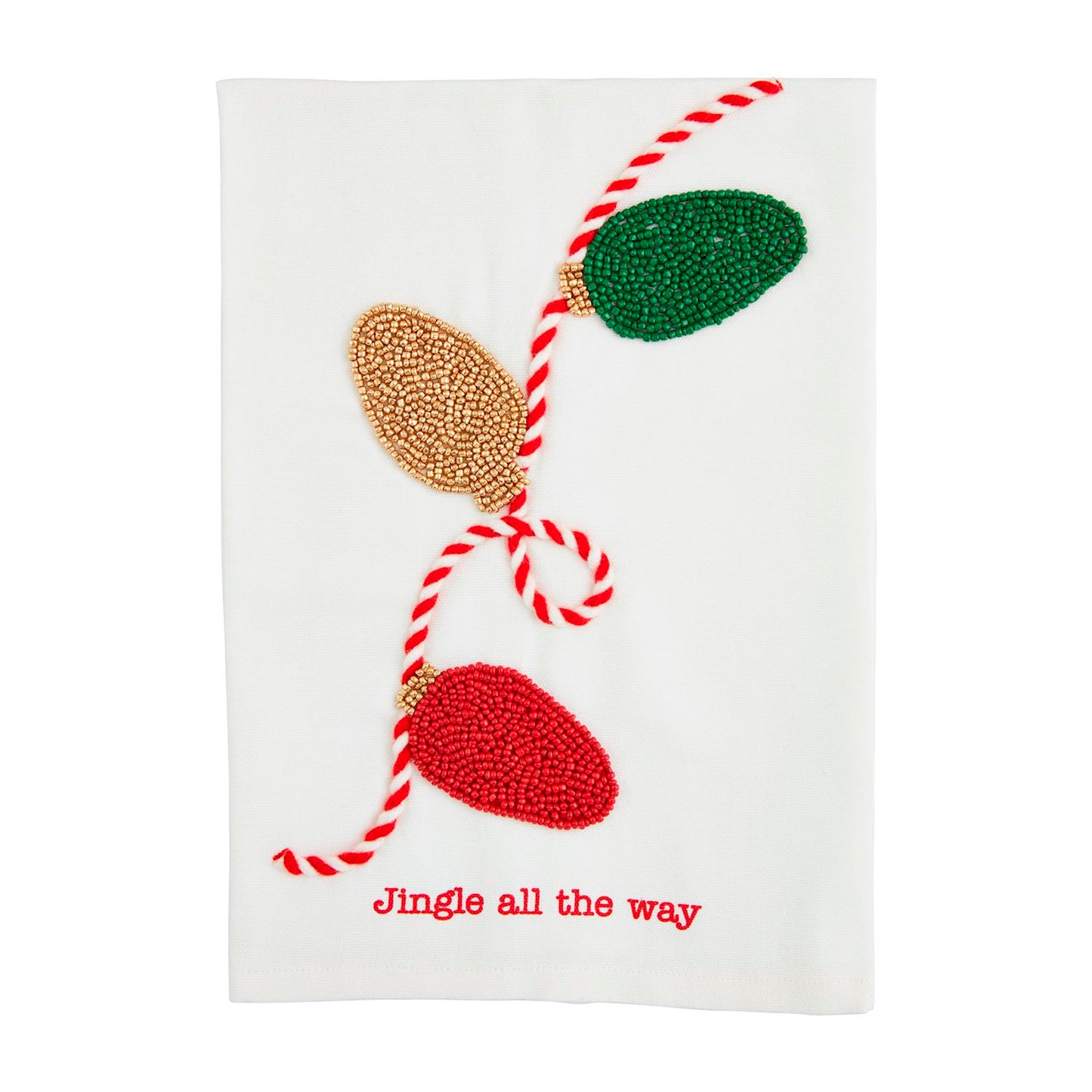 Christmas Bead Towels