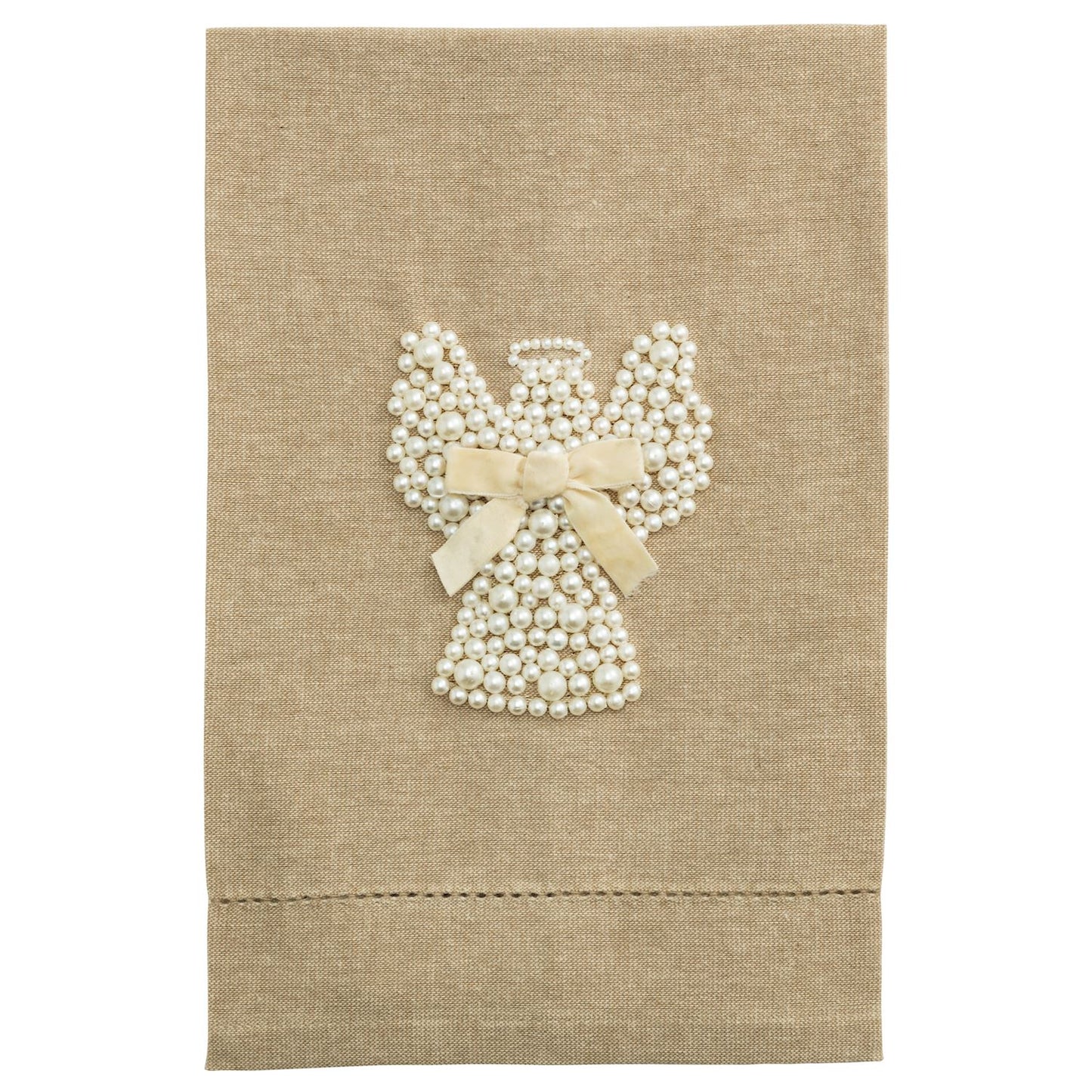 White Christmas Pearl Towels