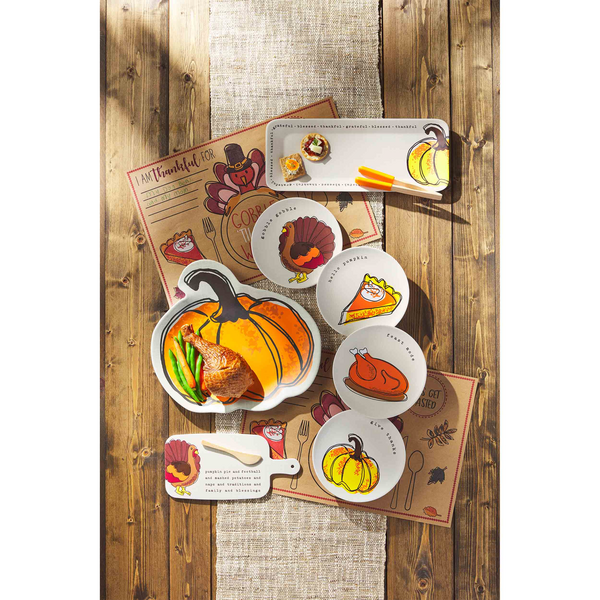 Thanksgiving Melamine Plates