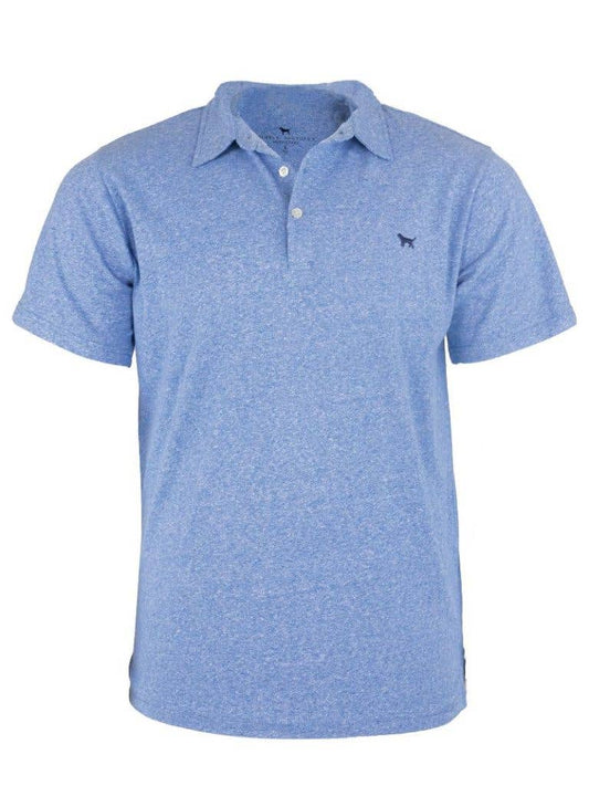 Men's Blue Collared Polo