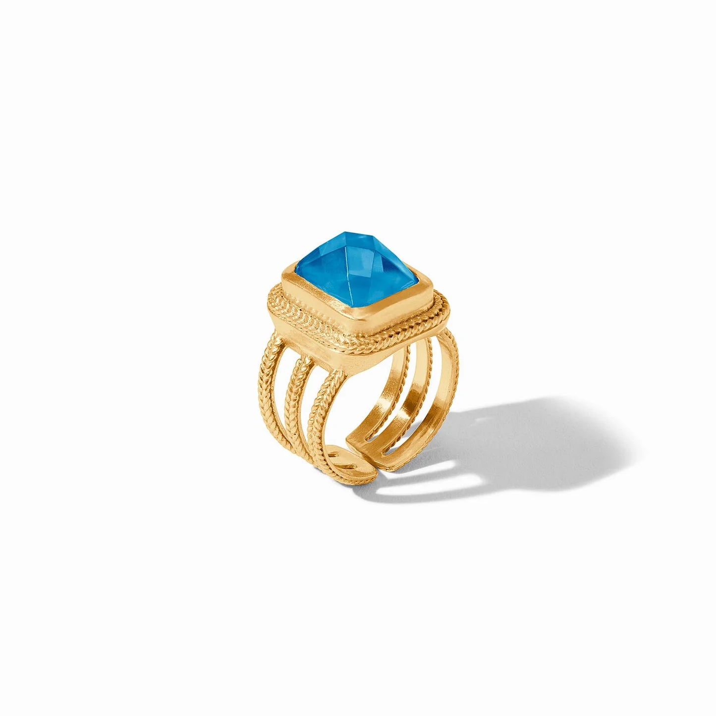 Cheval Statement Ring Iridescent London Blue