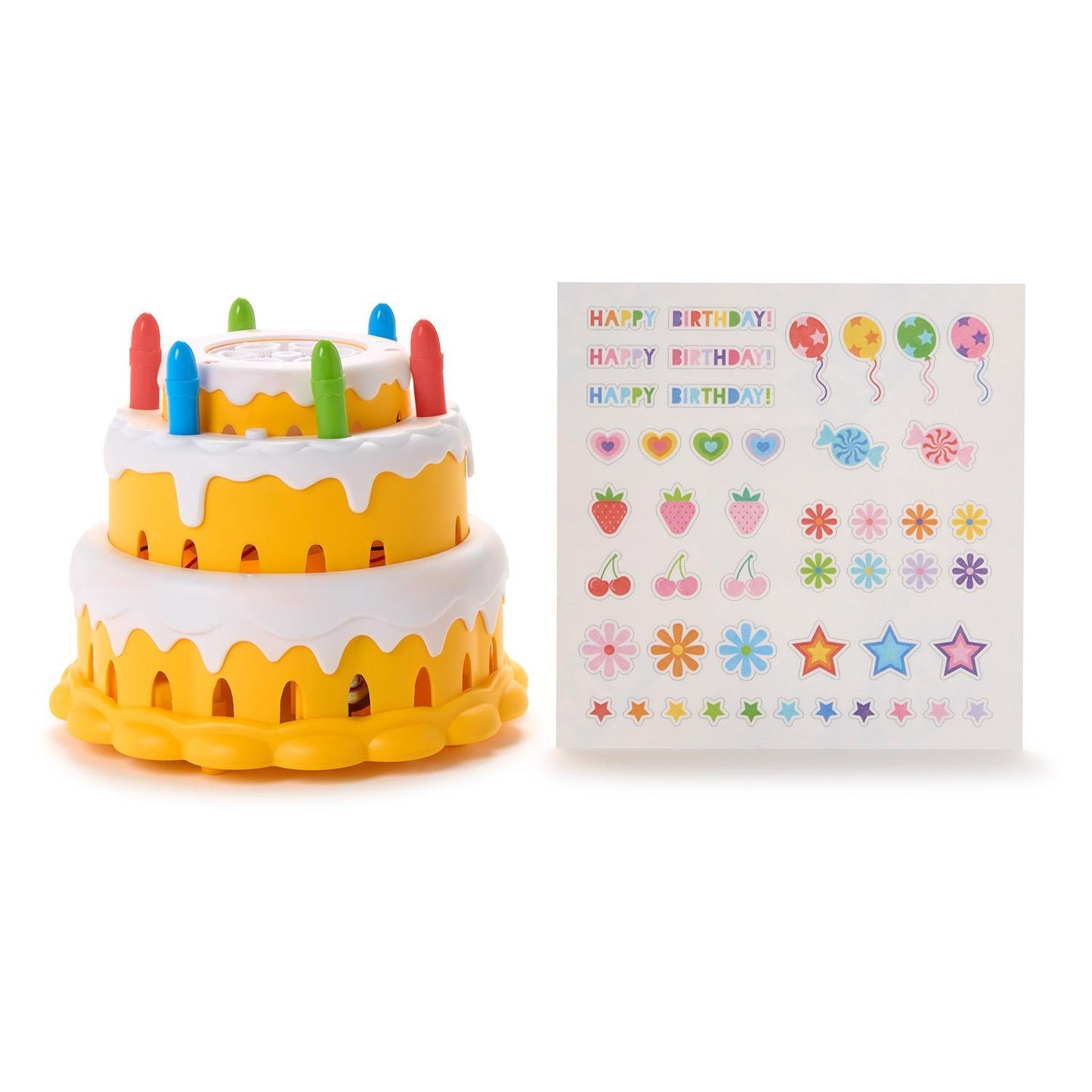 Light Up Birthday Cake Bubble Maker in Gift Box