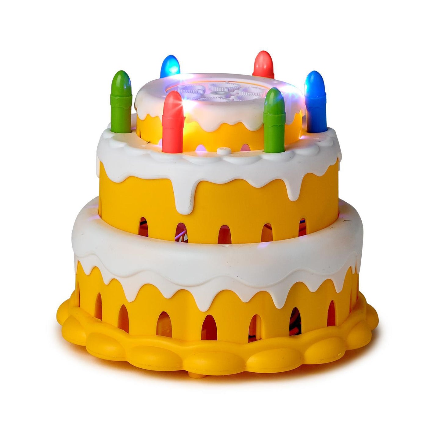 Light Up Birthday Cake Bubble Maker in Gift Box