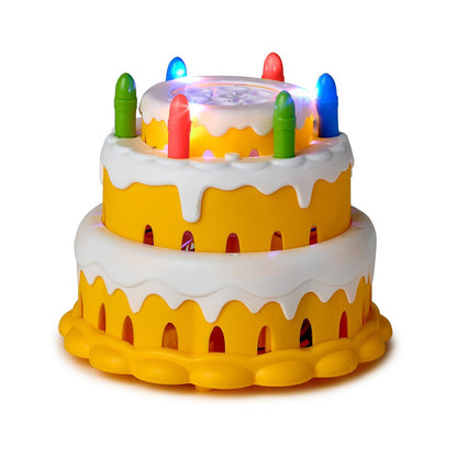 Light Up Birthday Cake Bubble Maker in Gift Box