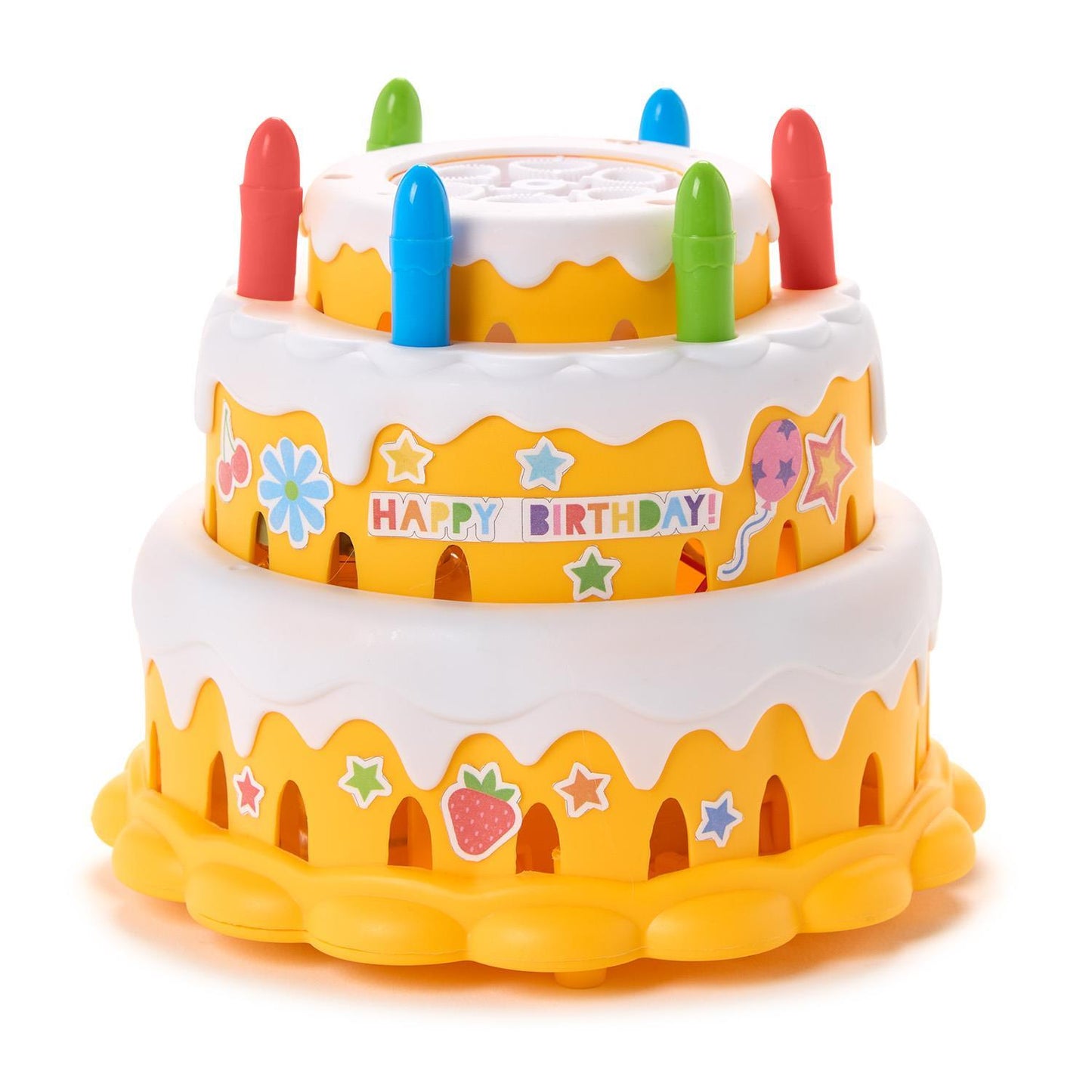 Light Up Birthday Cake Bubble Maker in Gift Box