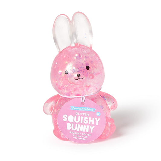 Squishy Glitter Bunny Toy
