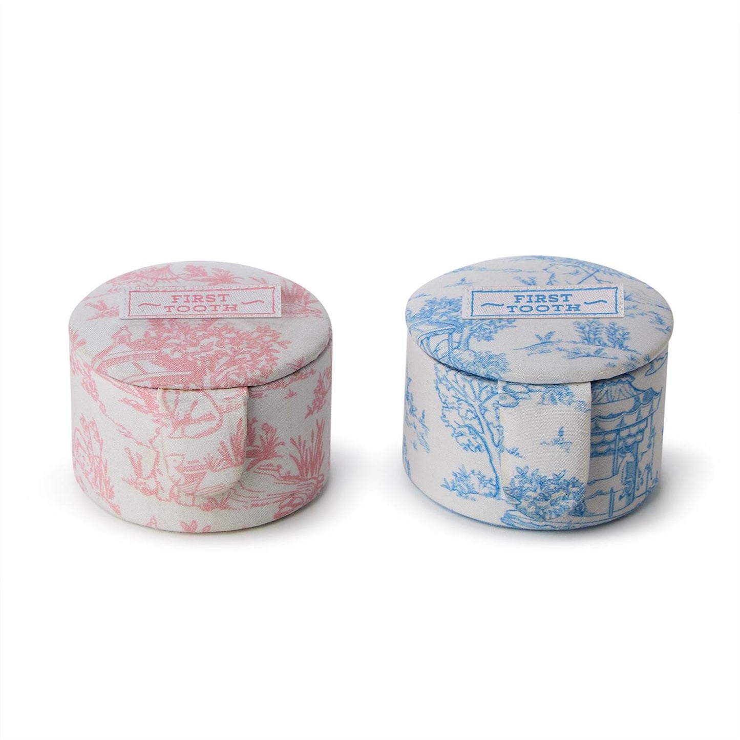 Animal Toile First Tooth/Curl Keepsake Box Set