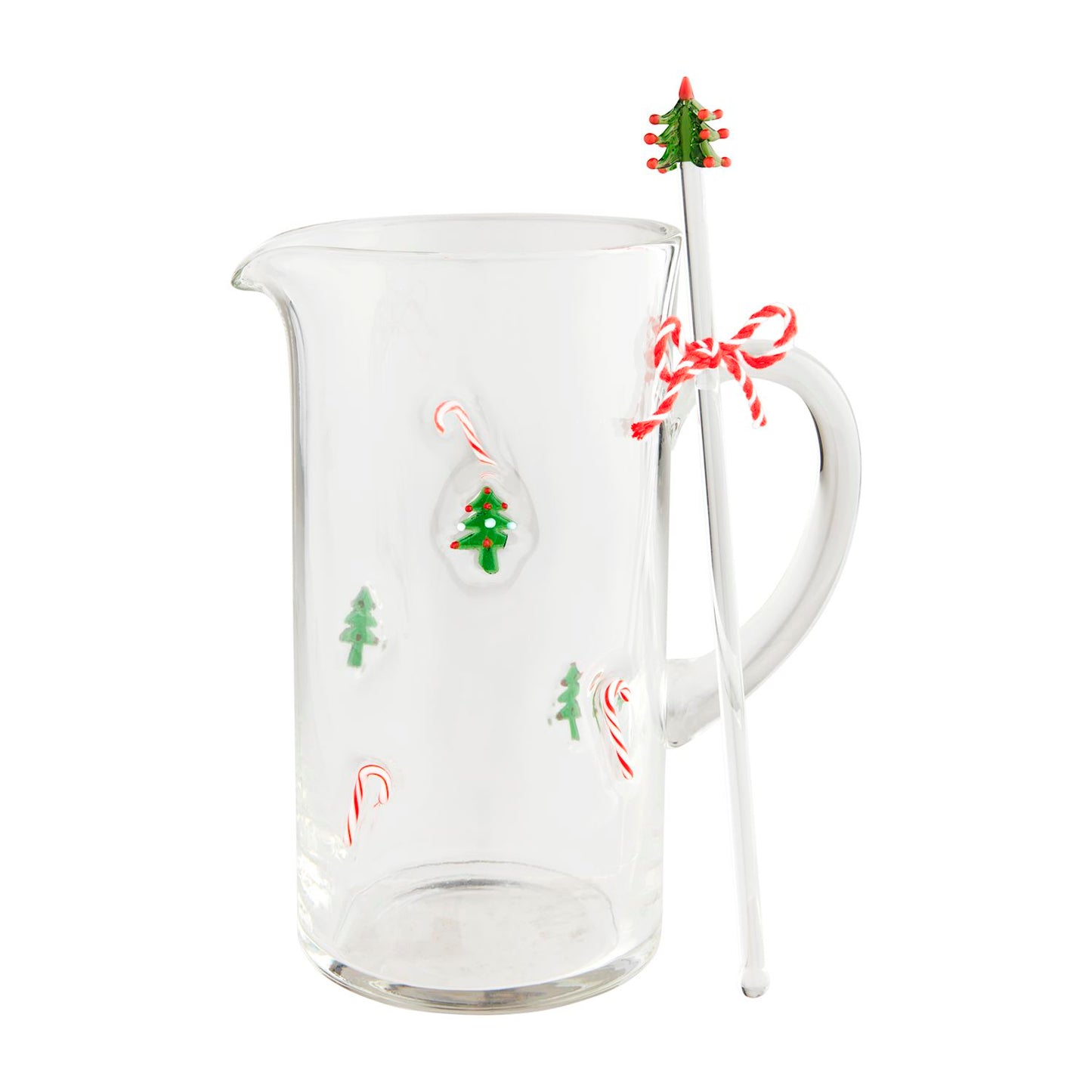 Glass Pitcher & Stirrer Set