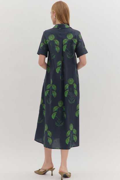 Greenly Midi Dress