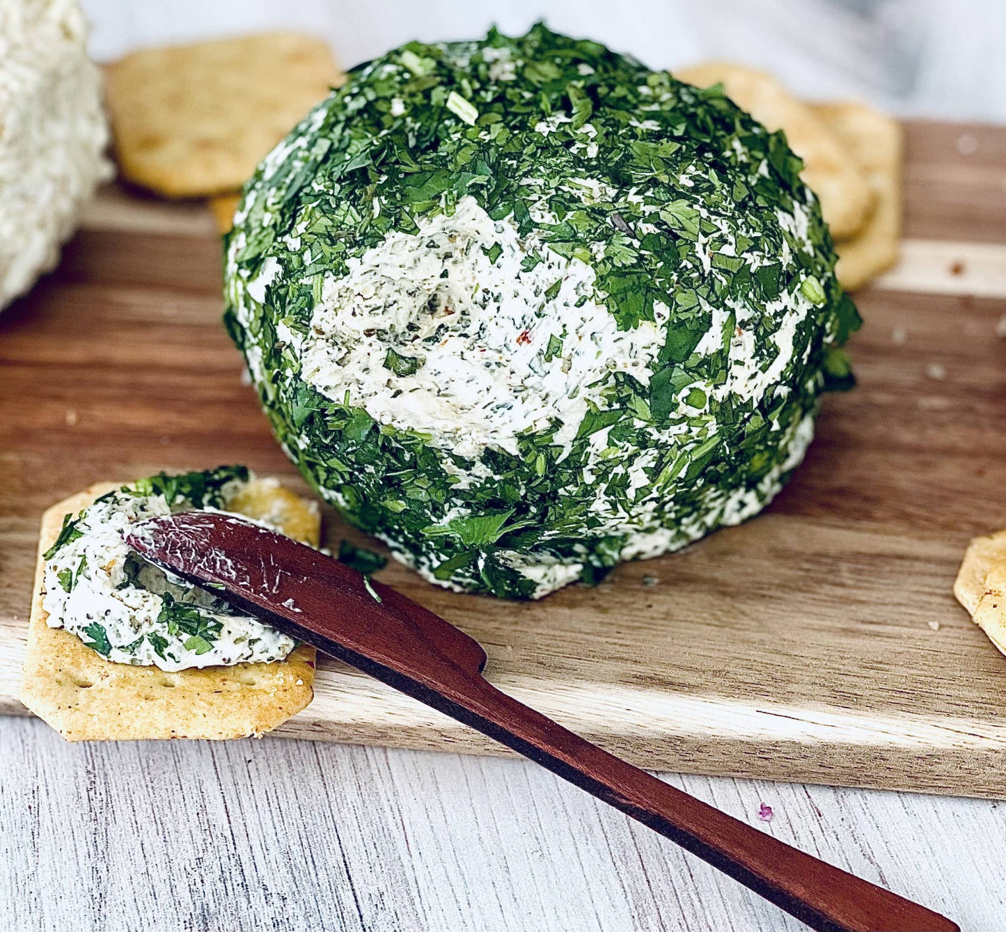 Spunky Spinach Appetizer Cheeseball