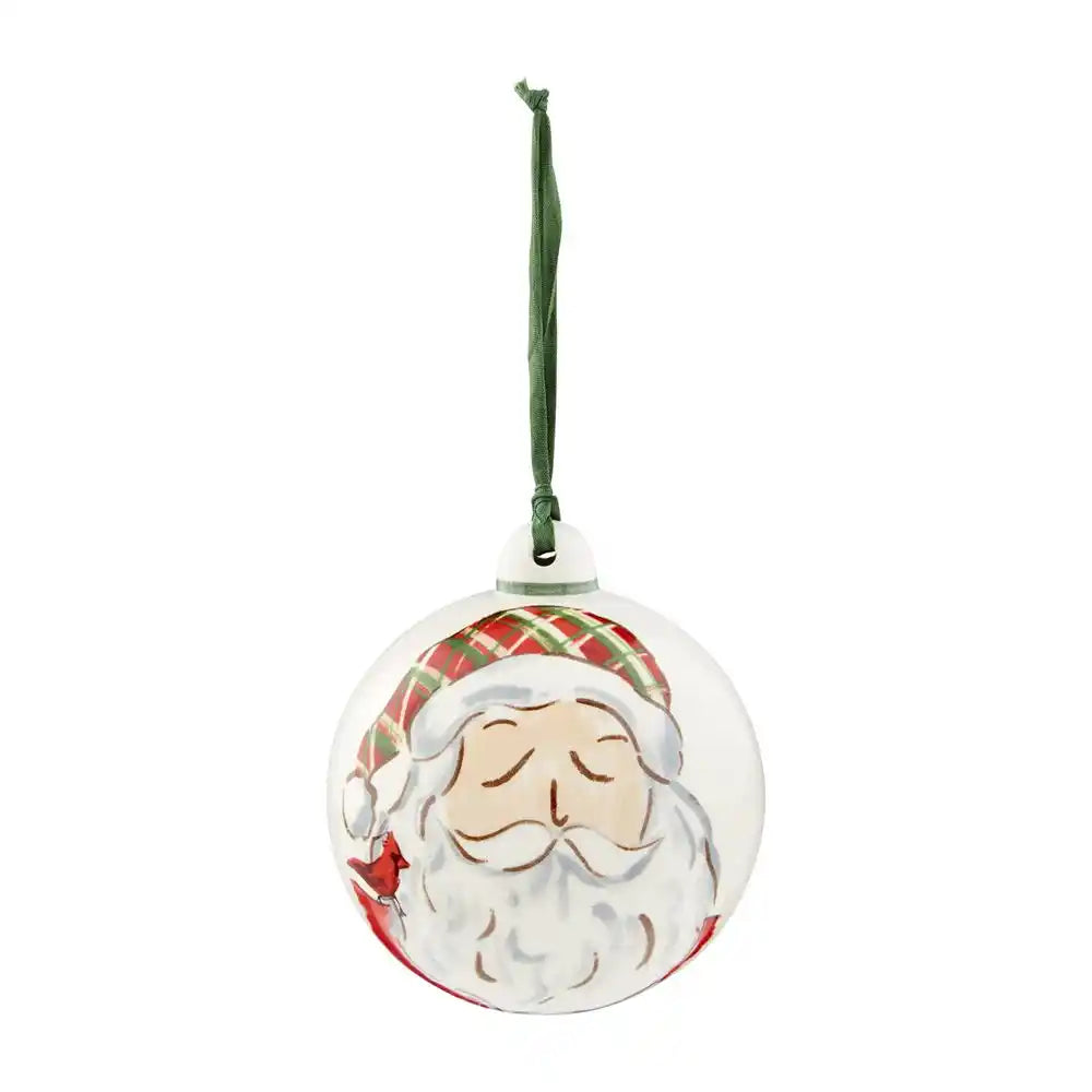 Christmas Ceramic Ball Ornament