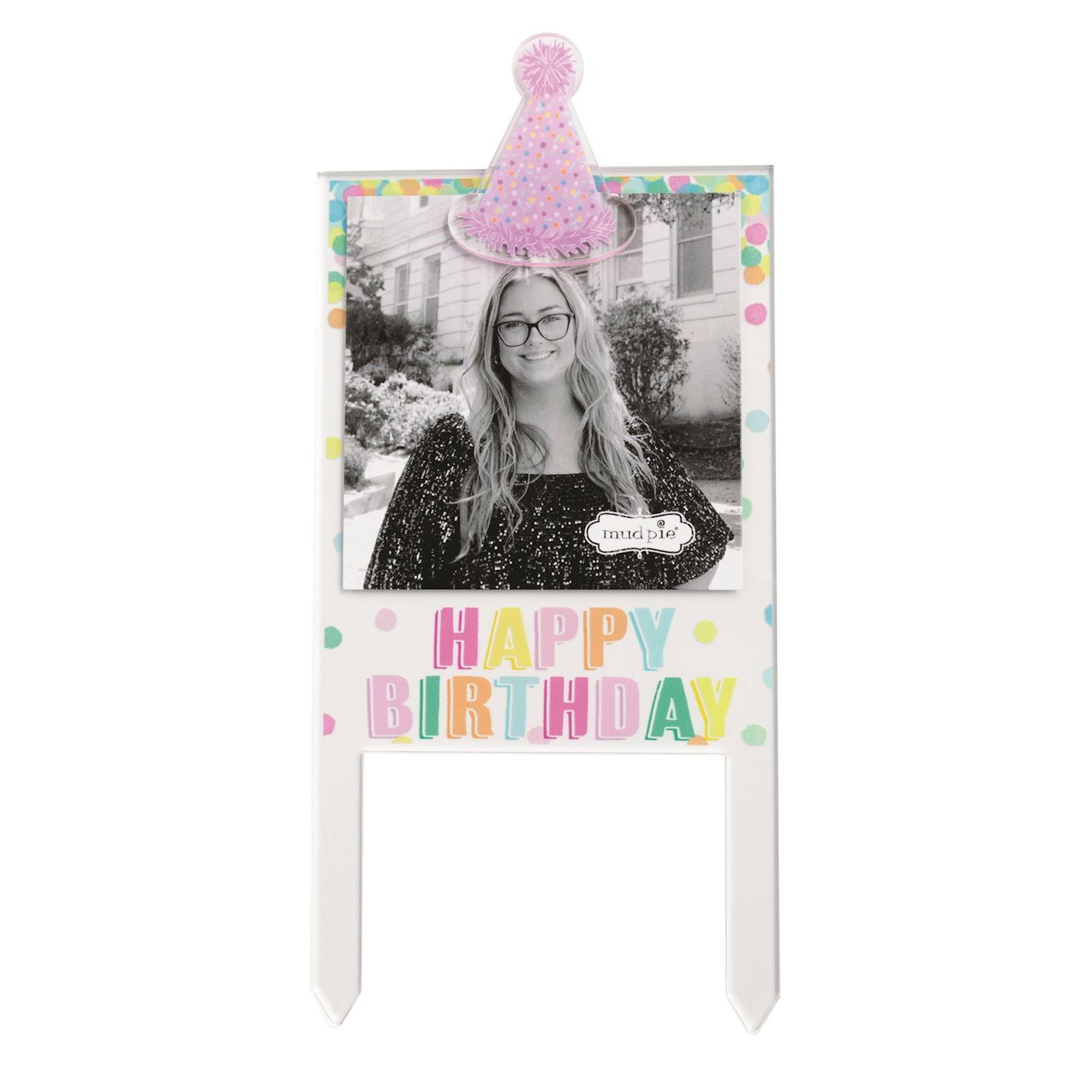 Everlee Jane Acrylic Cake Topper Frame - Thumbnail 3