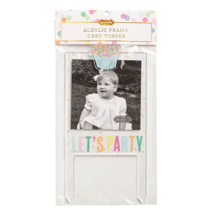 Acrylic Cake Topper Frame