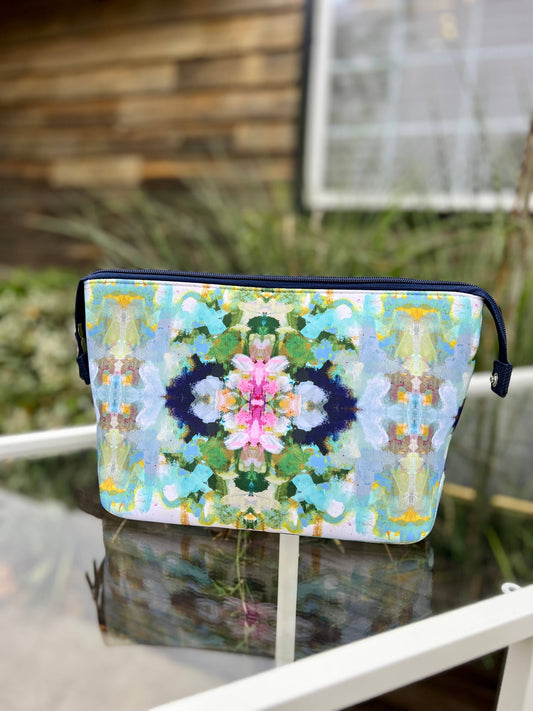 Laura Park Nantucket Bloom Large Makeup Bag