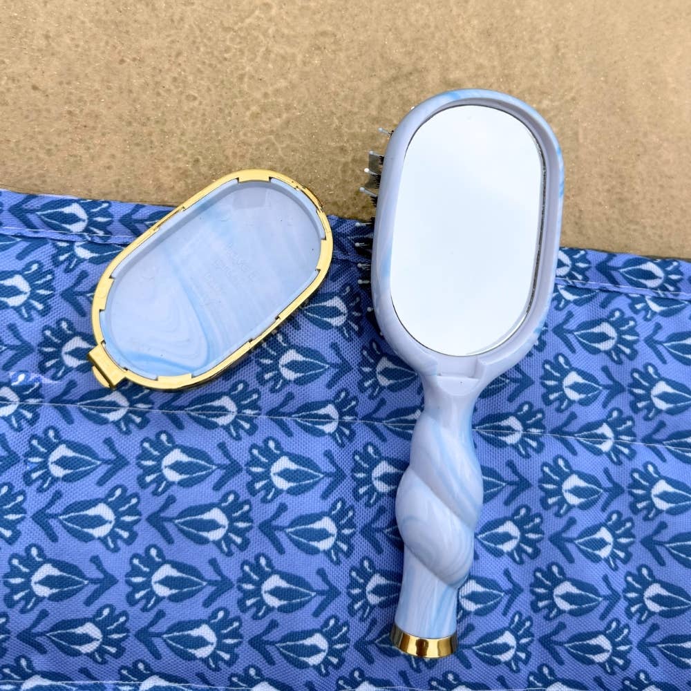 The Mini Boar Brush | Tide & True, available in small and travel sizes.