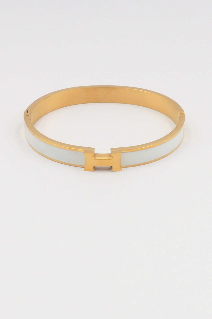 Waterproof Stainless-Steel Gold H
