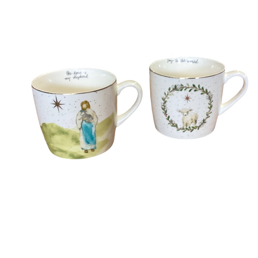 Christmas Stoneware Mugs