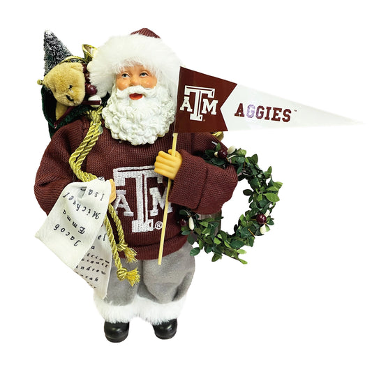 12" Texas A&M Proud Santa