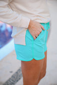 Solid Mint Everyday Shorts