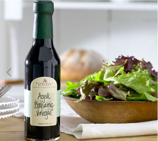 Aged Balsamic Vinegar made from Trebbiano grapes. Available in 250ml and 500ml sizes.