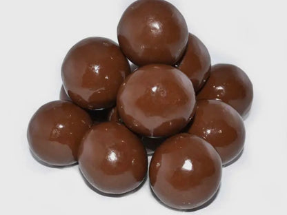 Chocolate Triple Dipped Malt Balls, 3.5oz, in a pile. Only the featured product is shown.