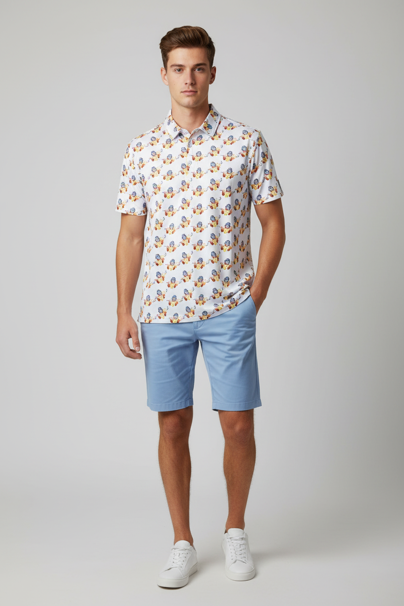 Bad Monkey Half Polo Golf Shirts