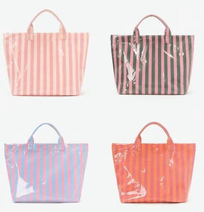 Striped Tote Bags