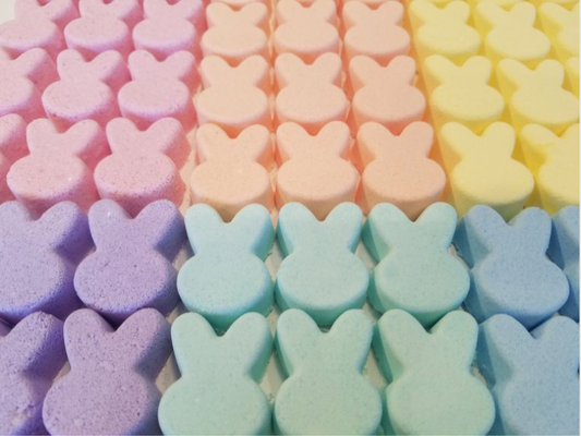 Mini Bath Bomb Bunny Singles: Blue