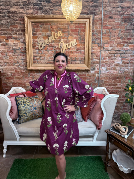 Janie Floral Tunic Dress