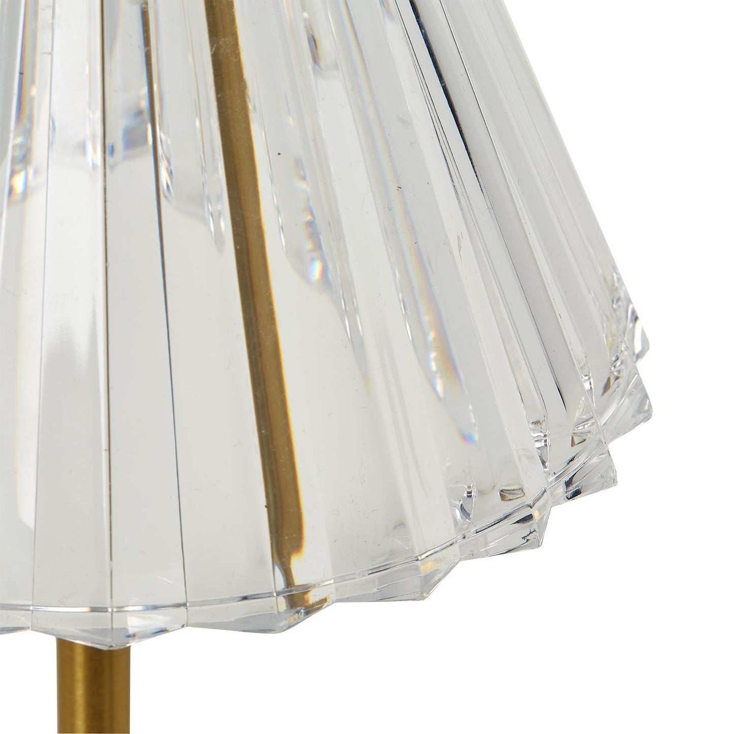 LED Portable Cordless Table Lamp with Acrylic Shade in Gift Box