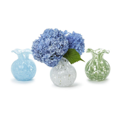Ruffled Edge Spotted Vase | 3 Colors